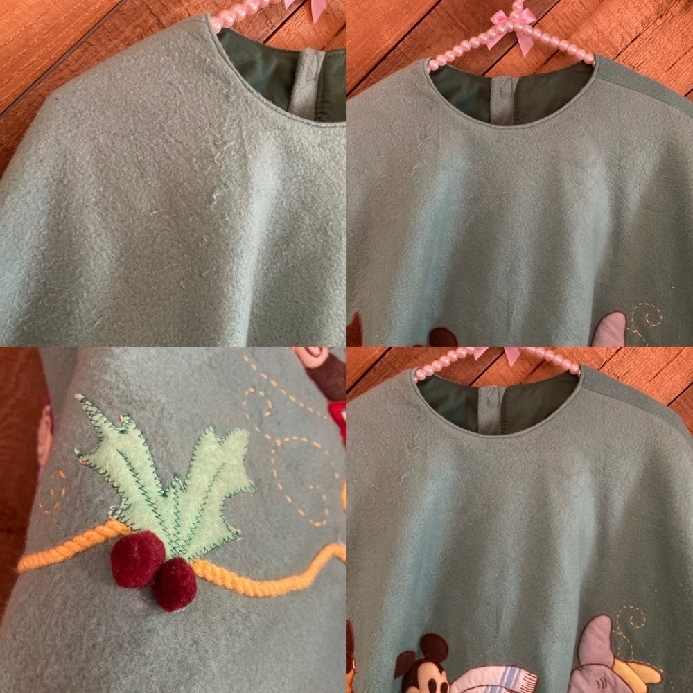 Vintage felt Disney character Christmas tree skirt - Picture 11 of 16